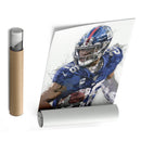 Saquon Barkley Canvas Art – New York Giants Wall Decor