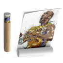 Kobe Bryant Canvas Art – Lakers Basketball Wall Decor