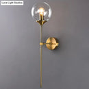Postmodern amber and smoke grey glass wall sconce bedroom e27 bulb