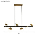 Postmodern black & gold island ceiling light kitchen pendant