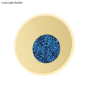 Postmodern blue round sconce light fixture – bedroom led wall light