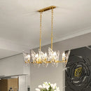 Postmodern gold butterfly e12 e14 crystal chandelier dining room