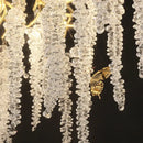 Postmodern gold decorbites crystal chandelier for dining room
