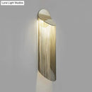 Gold Fringed Wall Sconce