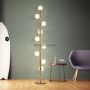 DecorBites™ Glass Ball Standing Lamp Set: Nordic Postmodern Minimalist Magic Beans Style