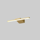 DecorBites™ Postmodern Brass LED Sconce Vanity Light with Acrylic Bath Wall Fixture