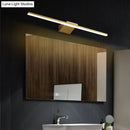DecorBites™ Postmodern Brass LED Sconce Vanity Light with Acrylic Bath Wall Fixture