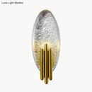 Postmodern led oblong wall lamp feature for bedroom 110v-120v