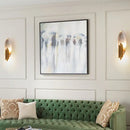 Postmodern led oblong wall lamp feature for bedroom 110v-120v