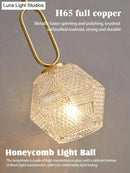 Postmodern luxury led wall lamp gold crystal sconce bedroom light