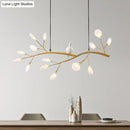 Postmodern metal bird island light black & white dining room hanging lamp