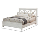 Potter Bed, White