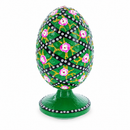 1907 Rose Trellis Royal Wooden Egg