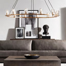 Prakasa Round Chandelier