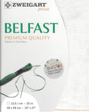 Precut Zweigart Belfast 32 count White 3609/100