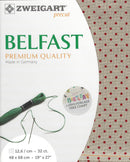 Precut Zweigart Belfast Petit Point 32 count Raw Linen/Red Dots 3609/5391