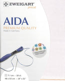 Precut Zweigart Fein-Aida 18 count Dusty Rose 3793/443