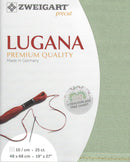 Precut Zweigart Lugana 25 count Moss Green 3835/618