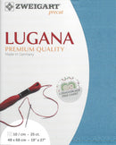Precut Zweigart Lugana 25 count Steel Blue 3835/5116
