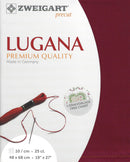 Precut Zweigart Lugana 25 count Victorian Red 3835/906