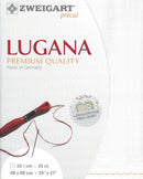 Precut Zweigart Lugana 25 count White 3835/100