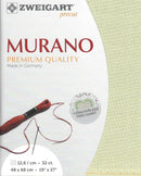 Precut Zweigart Murano 32 count Limestone/Pale Green 3984/6047
