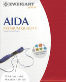 Precut Zweigart Stern-Aida 14 count Christmas Red 3706/954