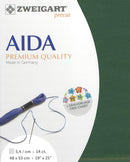Precut Zweigart Stern-Aida 14 count Dark Green 3706/6037