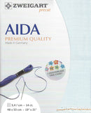 Precut Zweigart Stern-Aida 14 count Ice Blue 3706/550