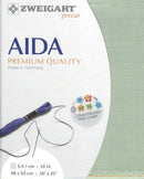 Precut Zweigart Stern-Aida 14 count Light Green 3706/611