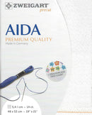 Precut Zweigart Stern-Aida Star 14 count White Opalescent 3706/11