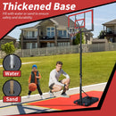 Premium 10FT Outdoor Portable Adjustable Basketball Hoop With Wheels (SAK31961)