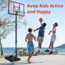 Premium 10FT Outdoor Portable Adjustable Basketball Hoop With Wheels (SAK31961)