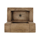 Alora Premium 35-Inch Hand-Crafted Weather-Resistant Waterfall Fountain With LED Lights (SAK86757)