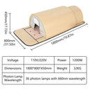 Premium 360-Degree Full-Body Far Infrared Dry Sauna Dome (SAK89665)