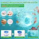 Premium Large 4-Person Inflatable Hot Tub Kit With 8-Color LED Lights (SAK20759)