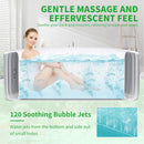 Premium Large 4-Person Inflatable Hot Tub Kit With 8-Color LED Lights (SAK20759)