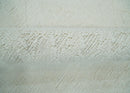 Premium 8x10 carved Texture Ivory Traditional hand knotted wool Area rug