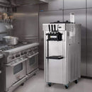 Commercial 21-31 L/H 3-Flavor Freestanding Soft Serve Ice Cream Machine Maker (SAK21874)