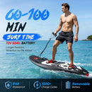 JHS Premium Dual-Speed 12KW Self-Powered Electric Motorized Surfboard (SAK63184)