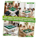 Premium Foldable 4-Player Automatic Mahjong Table With 2 Tile Sets (SAK57230)