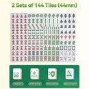 Premium Foldable 4-Player Automatic Mahjong Table With 2 Tile Sets (SAK57230)