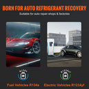 Premium Fully Automatic Dual Cylinder AC Refrigerant Recovery Machine Kit (SAK49605)
