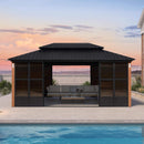 Alora Prestige Premium Hardtop Double Top Outdoor Patio Solarium Sunroom (SAK43078)