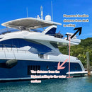 Premium Inflatable Heavy-Duty Yacht Slide With Air Pump And Protection Net [Made-To-Order] (SAK18295)