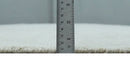 Premium look Solid Ivory Antique carved Design 9x12 Hand knotted wool Area Rug