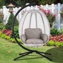 Alora Premium 70-Inch Outdoor Hammock Egg Swing Chair With Stand (SAK42317)