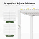 Alora Premium White Outdoor Metal Louvered Pergola With Drainage System (SAK87265)