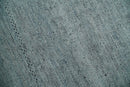 Premium Silver, gray and charcoal Contemporary Design 9x12 Hand knotted wool Area Rug