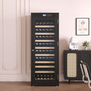 Nuvia 102-Bottle Smart Temperature-Controlled Multi-Tier Wine Cabinet For Home And Bar (SAK46361)